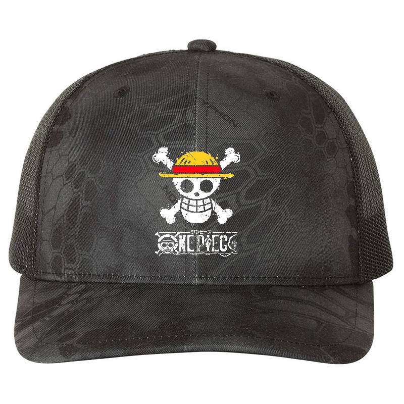 One Piece Premium Flat Bill Snapback Caps