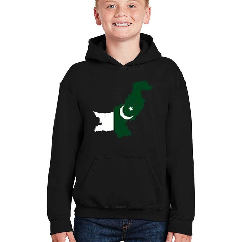 Flag Map of Pakistan Premium Flat Bill Snapback Caps