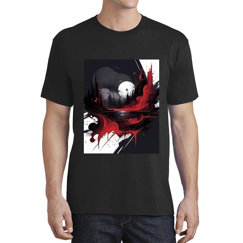  Dark Red Aesthetic Unisex Polo Jersey Sport Shirts