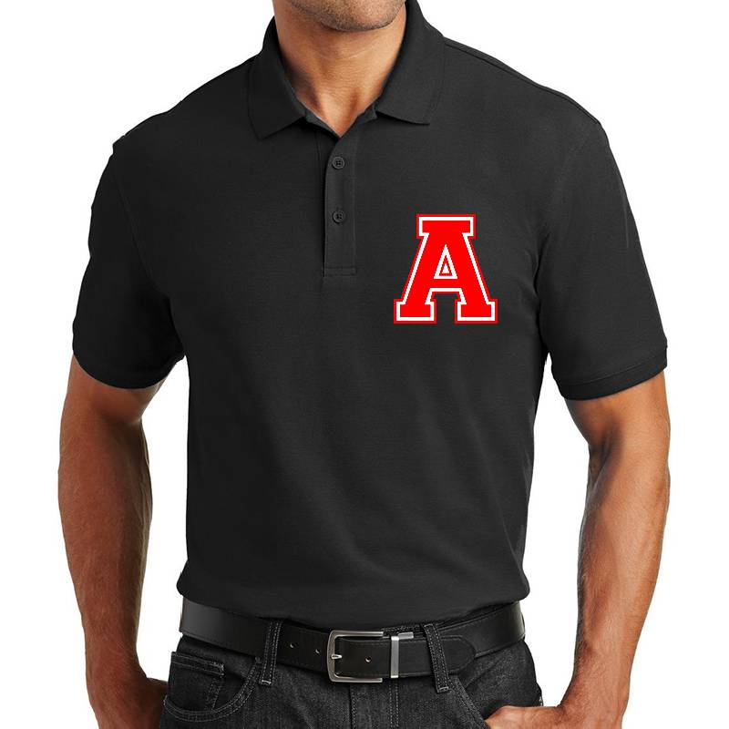 Varsity Red White Letter A Monogram Unisex T-shirts