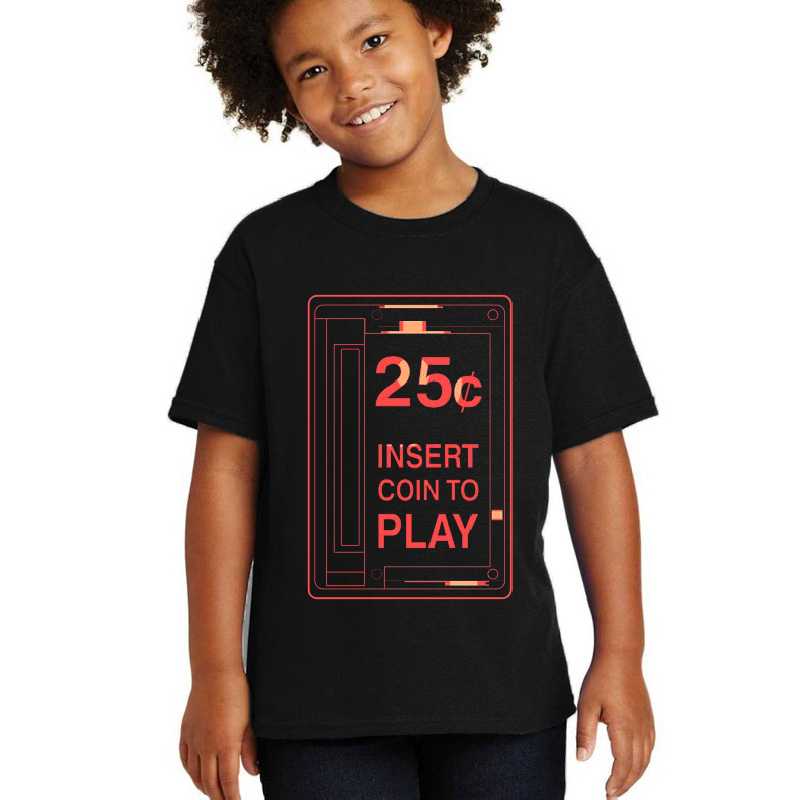 Insert Coin Arcade Machine Unisex T-shirts
