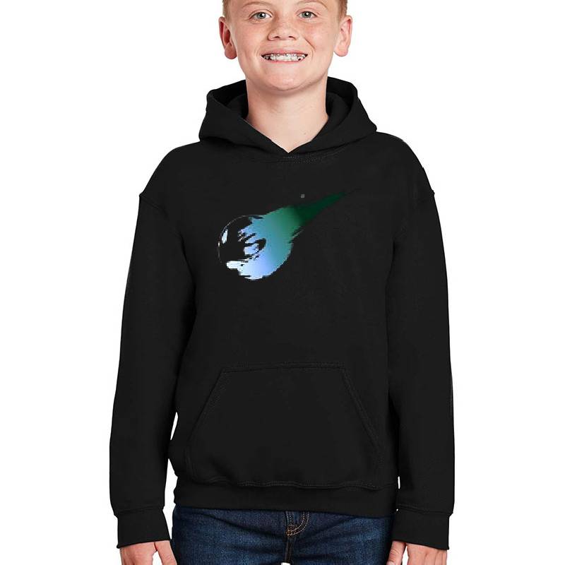 Final Fantasy VII Meteor Logo Unisex V-Neck T-Shirts