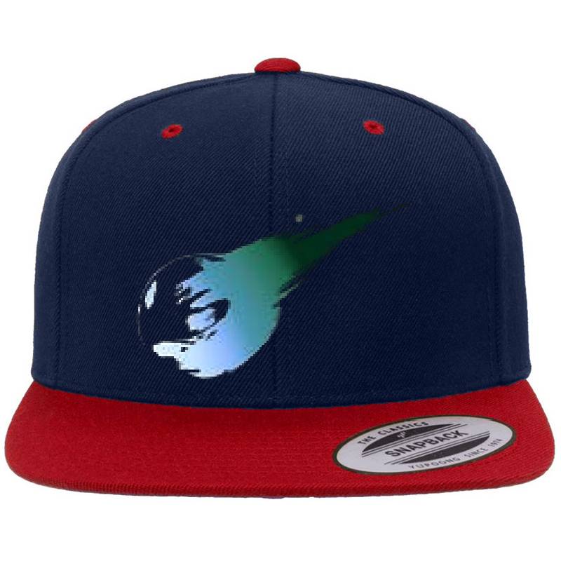 Final Fantasy VII Meteor Logo Unisex V-Neck T-Shirts