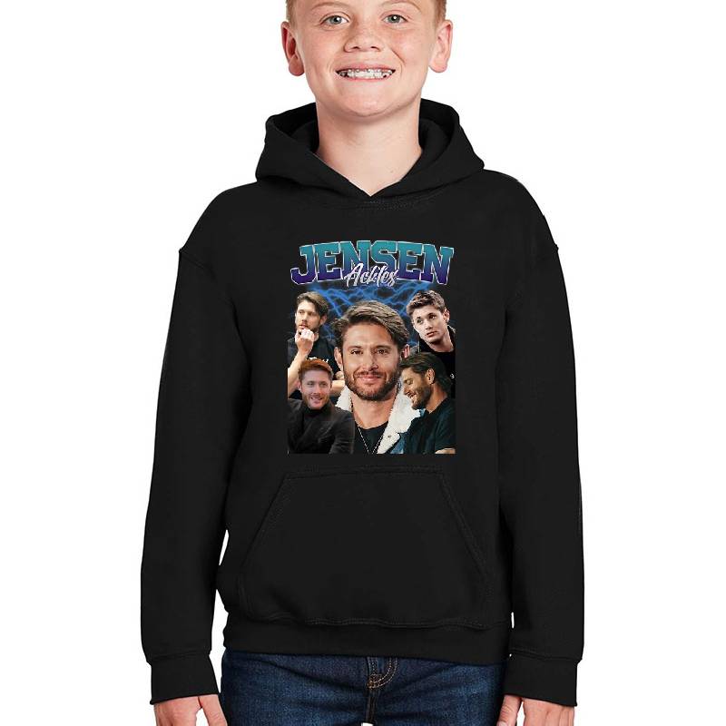 Jensen Ackles Retro Style Unisex T-shirts