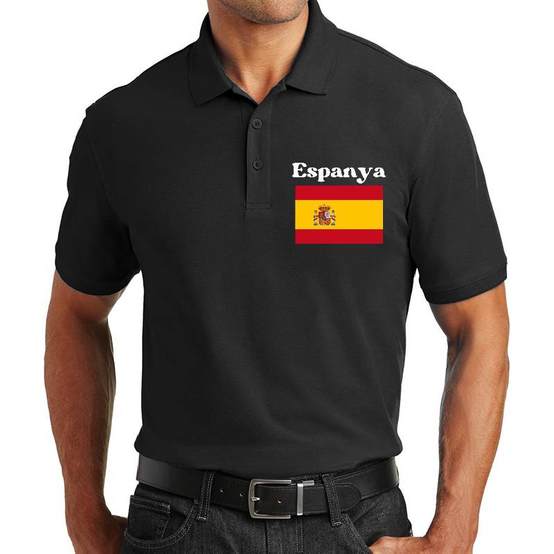 Espanya: Flag of Spain Unisex V-Neck T-Shirts