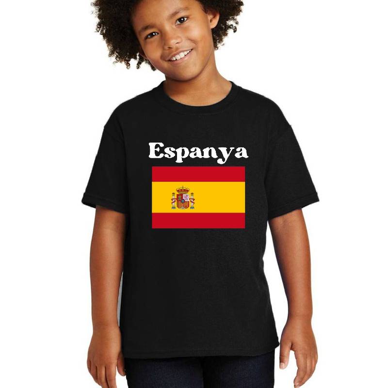 Espanya: Flag of Spain Unisex V-Neck T-Shirts