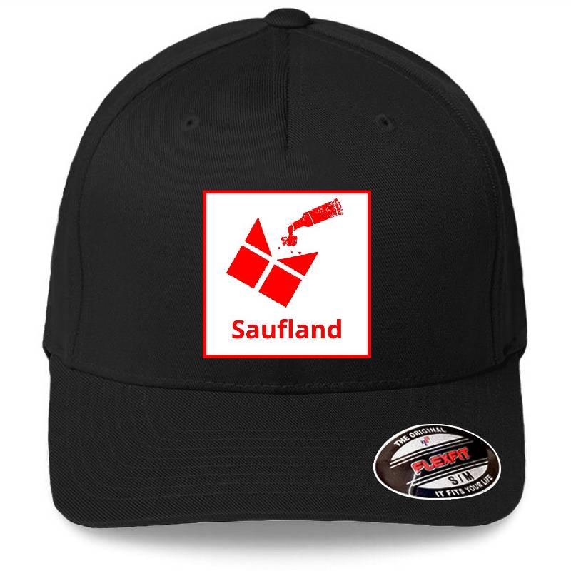 SauflandKaufland party design, joke, logo, Unisex T-shirts