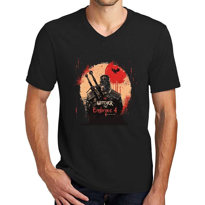 Stylish Emblem Encourages Witcher's Next Quest Unisex T-shirts