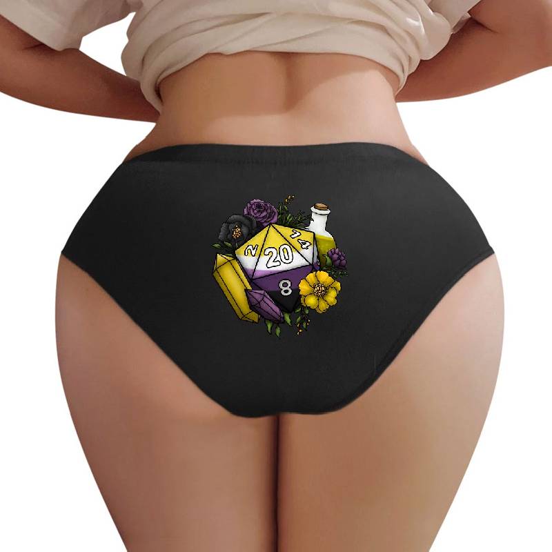 Pride Nonbinary D20 Tabletop RPG Gaming Dice Unisex T-shirts