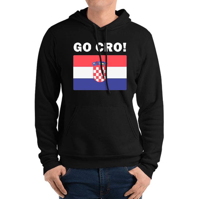 Croatian Flag Croatia Hrvatska Split Zagreb Go Cro  Unisex T-shirts