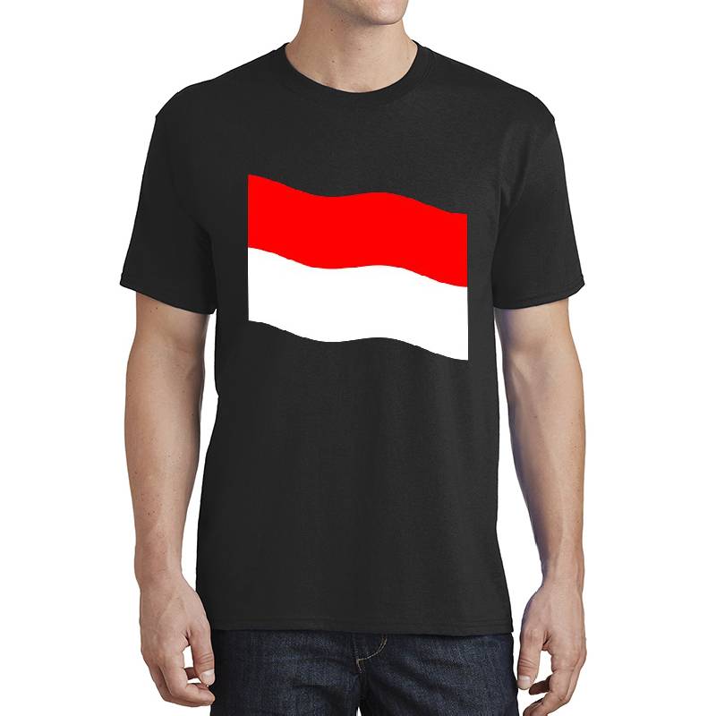 Indonesia Flag Waving Patriotic Indonesian Flags Premium Flat Bill Snapback Caps