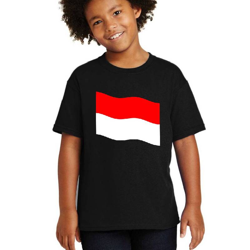 Indonesia Flag Waving Patriotic Indonesian Flags Premium Flat Bill Snapback Caps