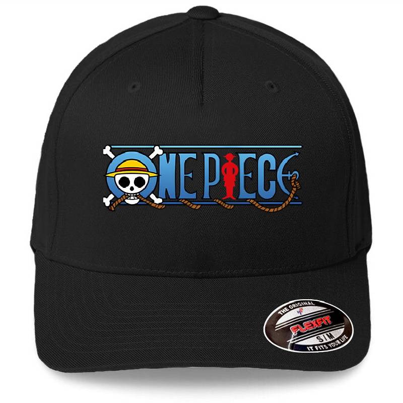 One Piece  Logo Richardson Premium Trucker Snapback Caps