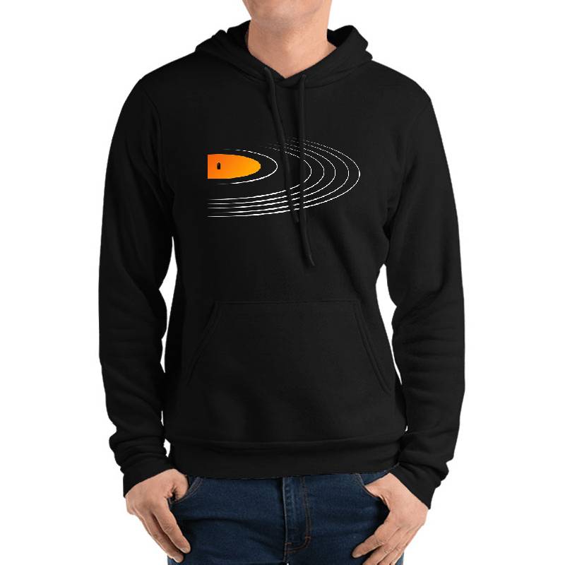 Music Retro Vinyl Record   Youth Hooded Sweatshirts