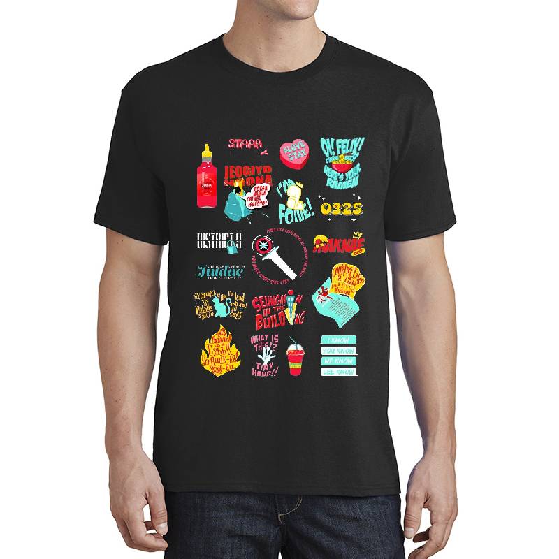 Stray Kids iconic quotes and moments ver 2 Unisex Polo Jersey Sport Shirts