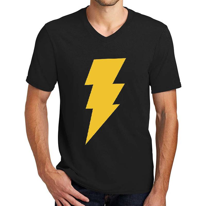 Shazam Logo - DC Comics Unisex Polo Jersey Sport Shirts