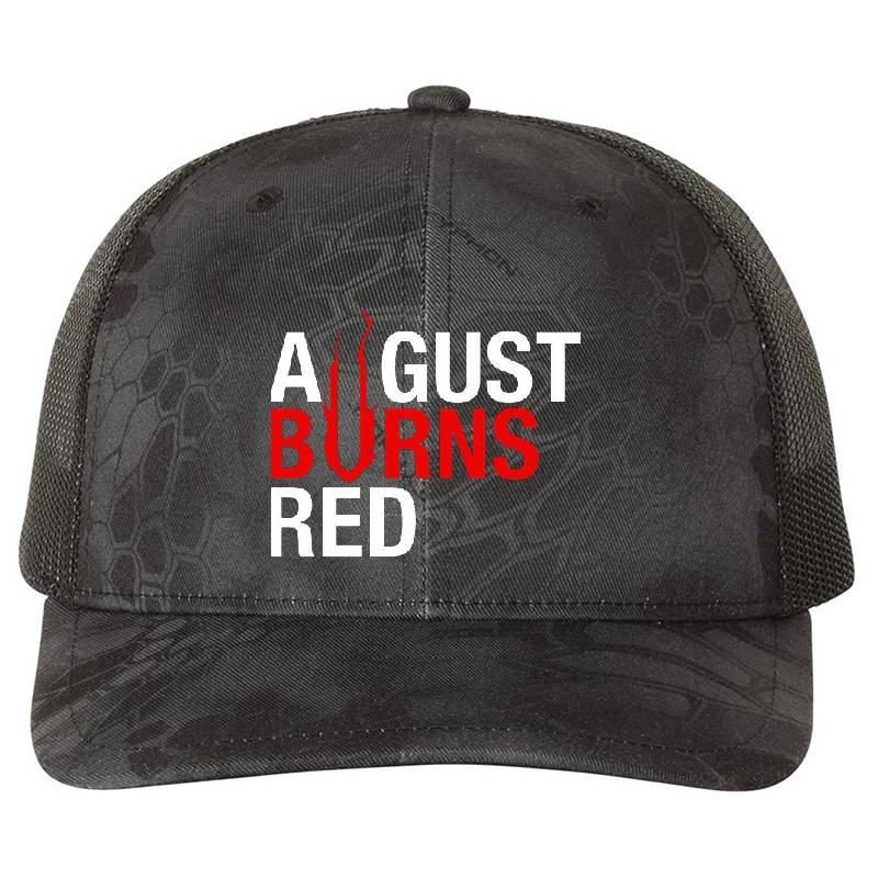 GOOD DESIGN August burns red Unisex V-Neck T-Shirts