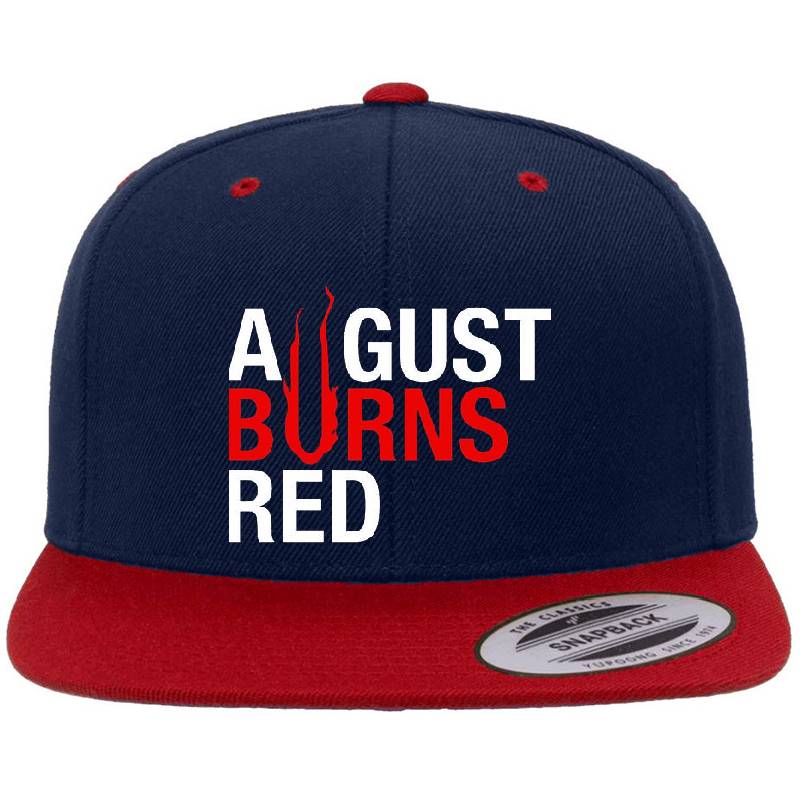 GOOD DESIGN August burns red Unisex V-Neck T-Shirts