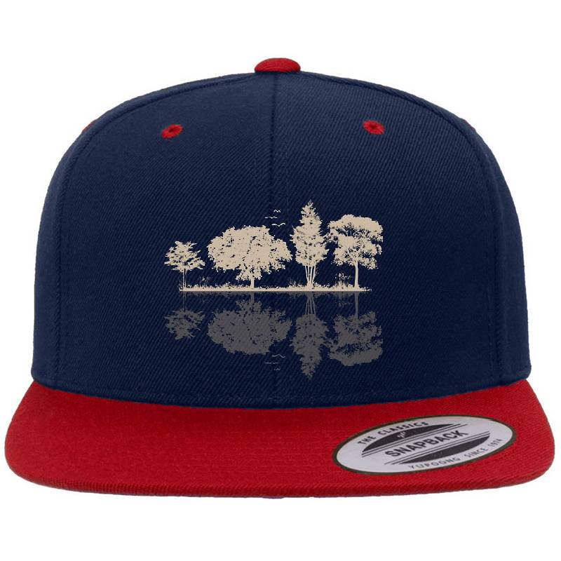 trees reflection wildlife nature outdoor forest,Silhouette Art Richardson Premium Trucker Snapback Caps