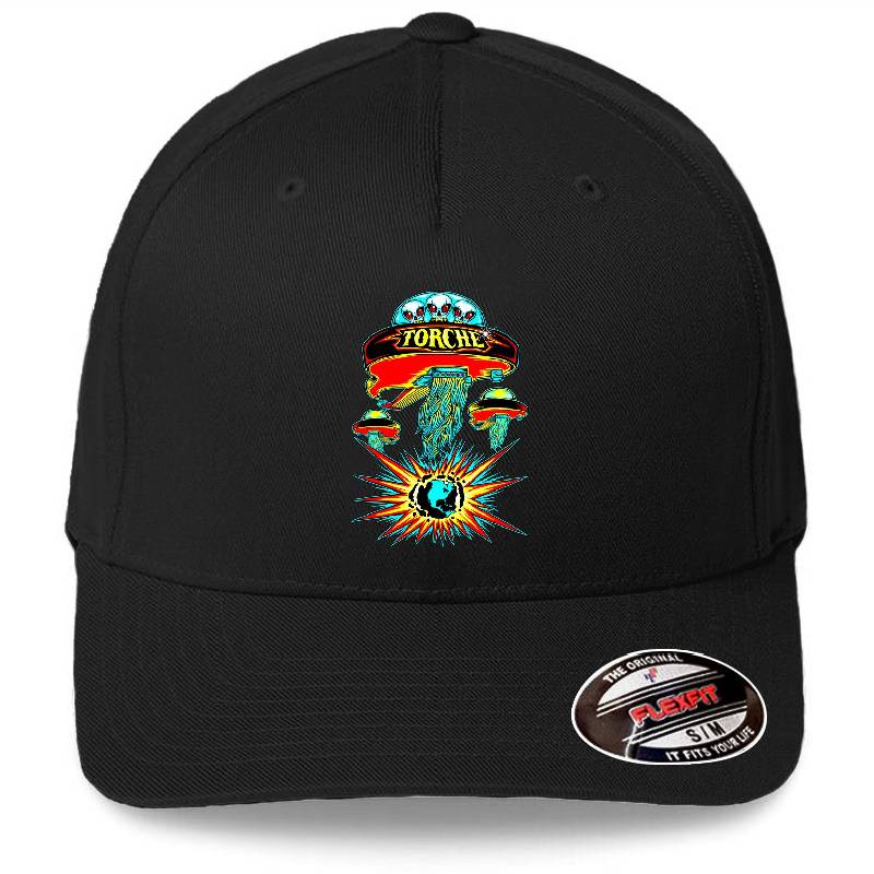  Best Of Torche Band Logo Genres Rock Premium Flat Bill Snapback Caps
