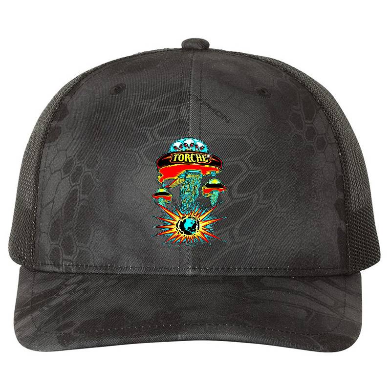  Best Of Torche Band Logo Genres Rock Premium Flat Bill Snapback Caps