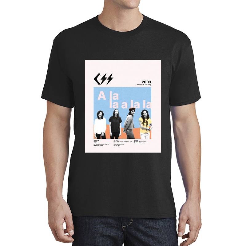 CSS band- Cansei de ser sexy album Unisex V-Neck T-Shirts