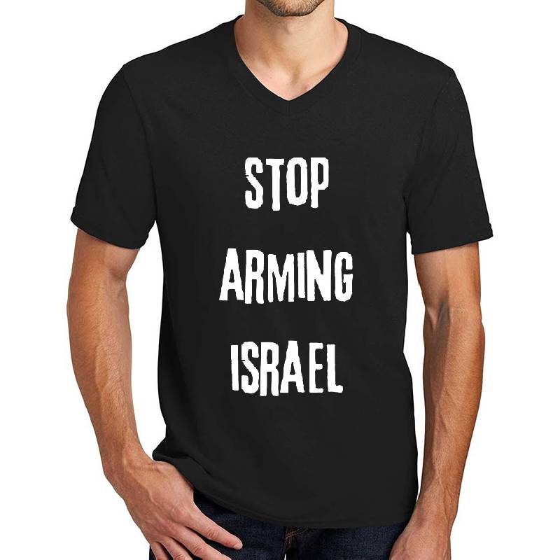 Stop Arming Israel. Gaza Genocide Protest Premium Flat Bill Snapback Caps