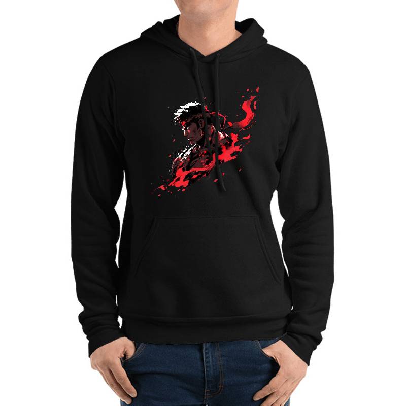 ryu street fighter Youth Hooded Sweatshirts