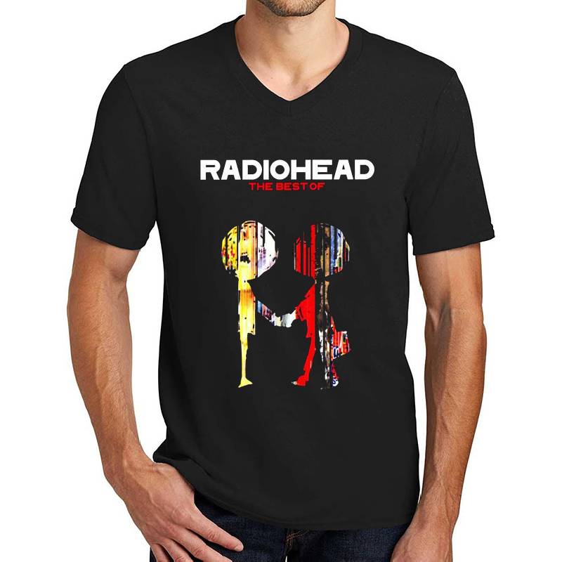radioheads the best of album Premium Flat Bill Snapback Caps