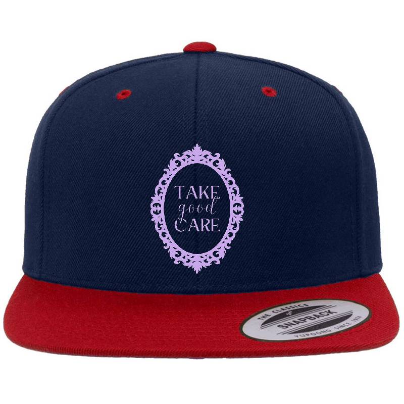 Take Good Care Body Positivity Mirror Frame Youth Hooded Sweatshirts