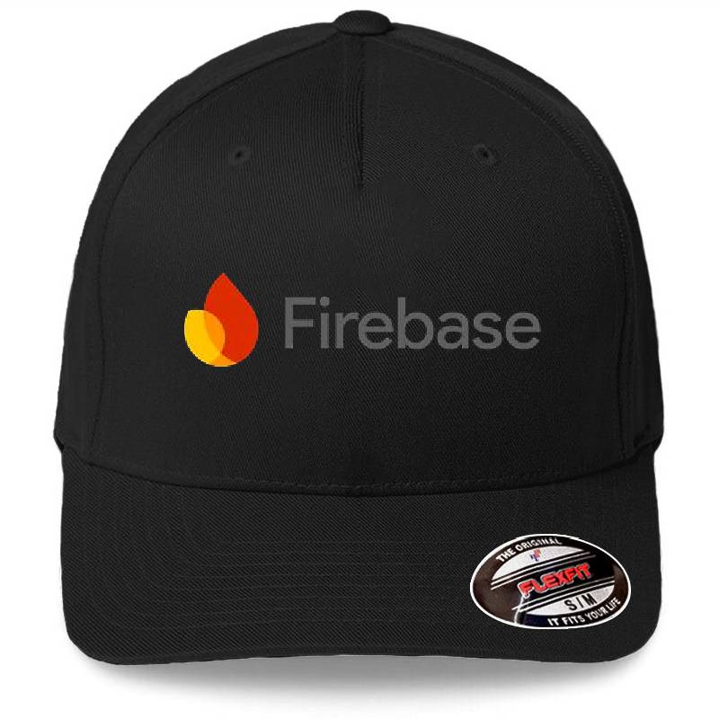 New Firebase Logo Premium Flat Bill Snapback Caps