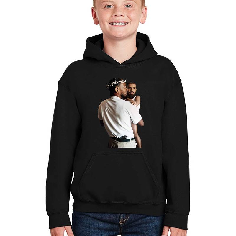 Kendrick Lamar Holding Baby Drake Unisex V-Neck T-Shirts