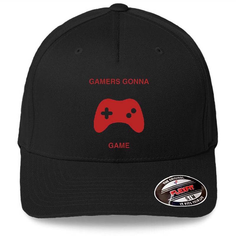 Gamers Game Premium Flat Bill Snapback Caps