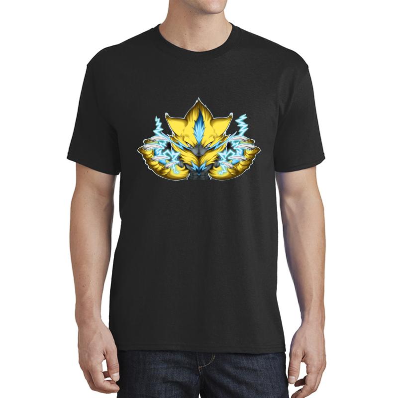 Zeraora W Lightning  Unisex T-Shirt Men Black