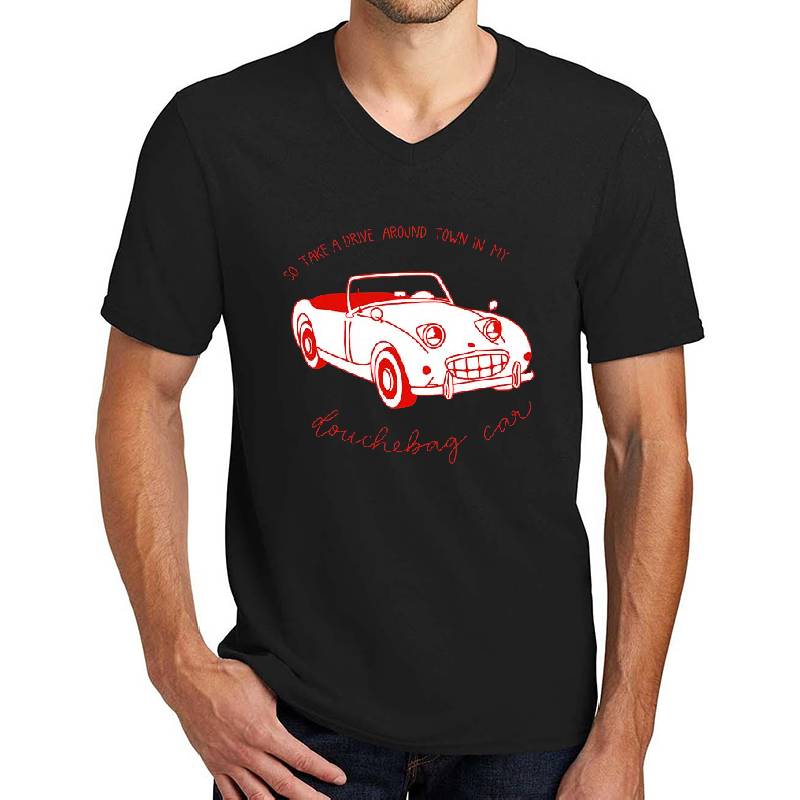 happy now - douchebag car Richardson Premium Trucker Snapback Caps