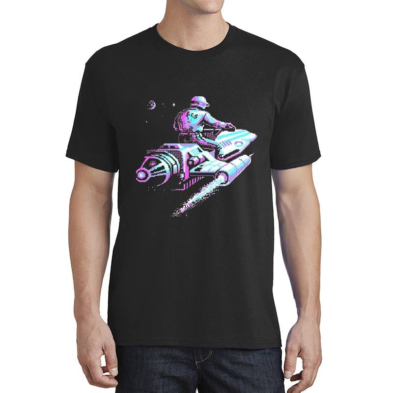 Space Racer Unisex V-Neck T-Shirts