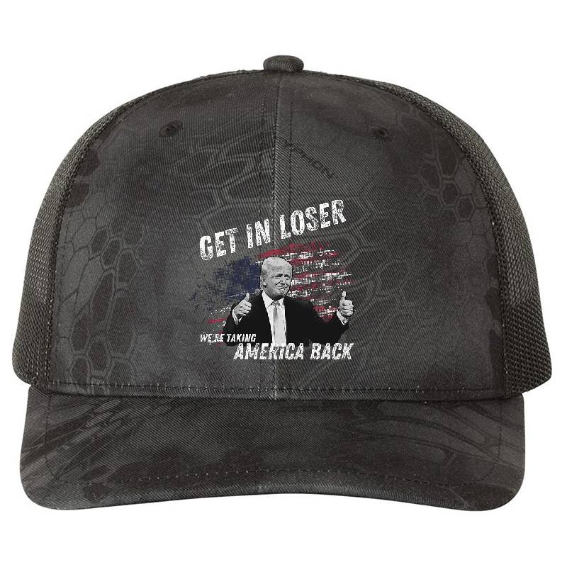 Donald Trump Get In Loser We're Taking America Back USA Election 2024 T-Shirt, Funny Saying Trump supporters Men Women Apparel! Women Underwear Panties