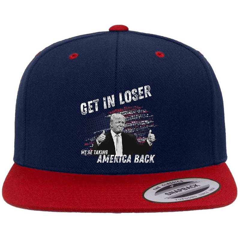 Donald Trump Get In Loser We're Taking America Back USA Election 2024 T-Shirt, Funny Saying Trump supporters Men Women Apparel! Women Underwear Panties