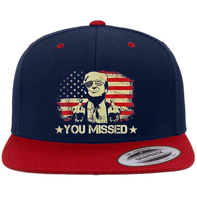 Trump Bulletproof: You Missed It Youth Hooded Sweatshirts