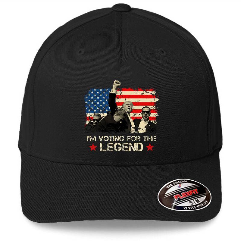 I'm Voting For The Legend Shirt For Trump Fan, American Flag Pennsylvania Gift Unisex T-shirts