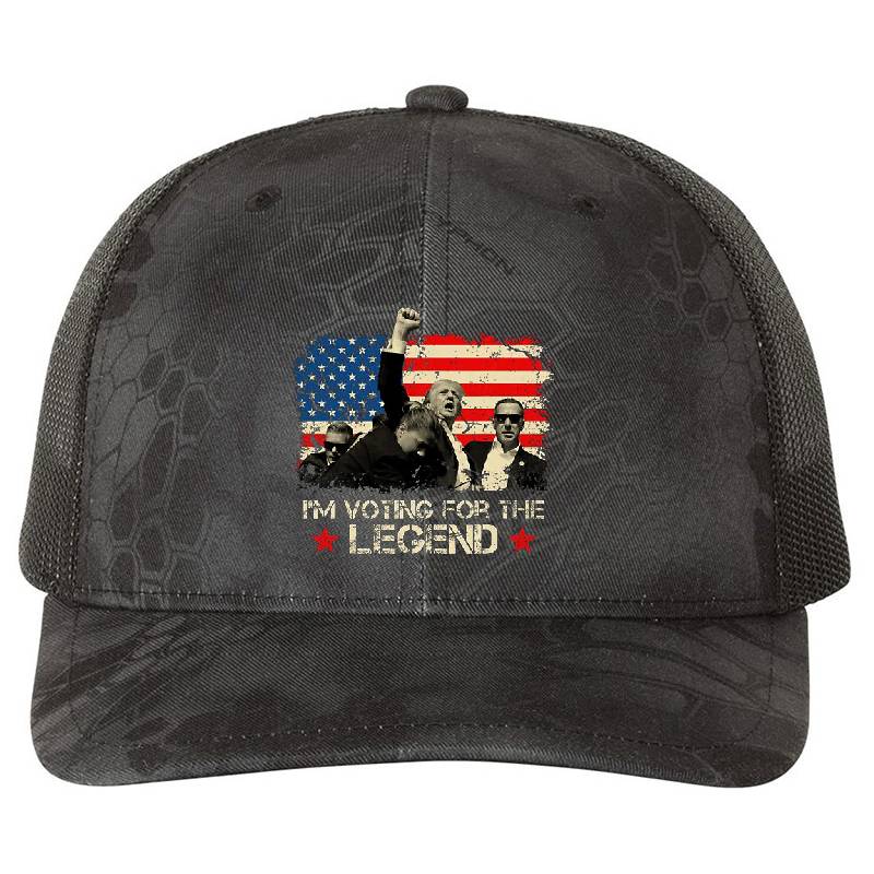 I'm Voting For The Legend Shirt For Trump Fan, American Flag Pennsylvania Gift Unisex T-shirts