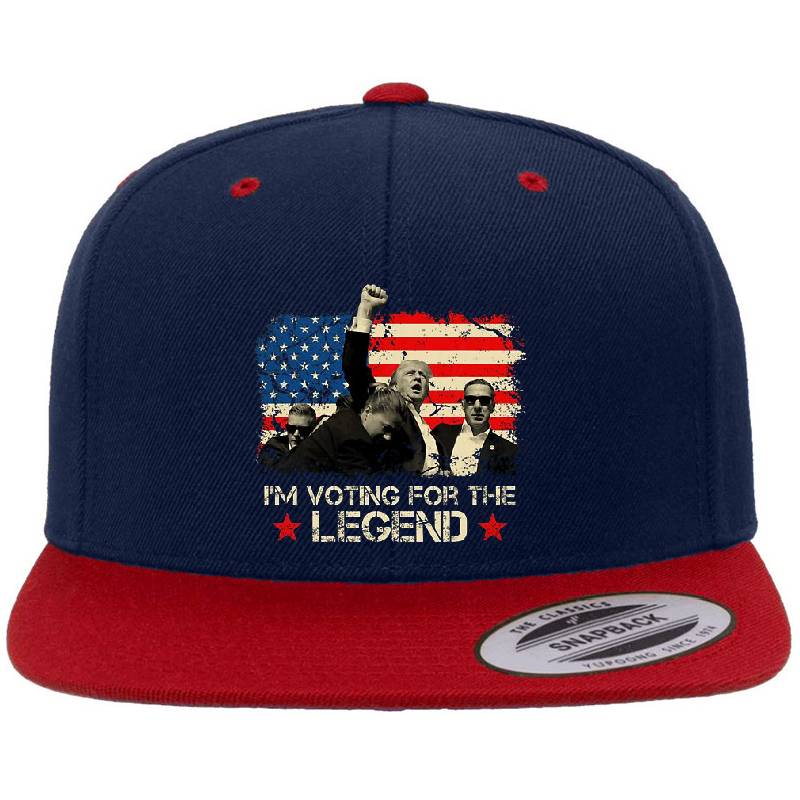 I'm Voting For The Legend Shirt For Trump Fan, American Flag Pennsylvania Gift Unisex T-shirts