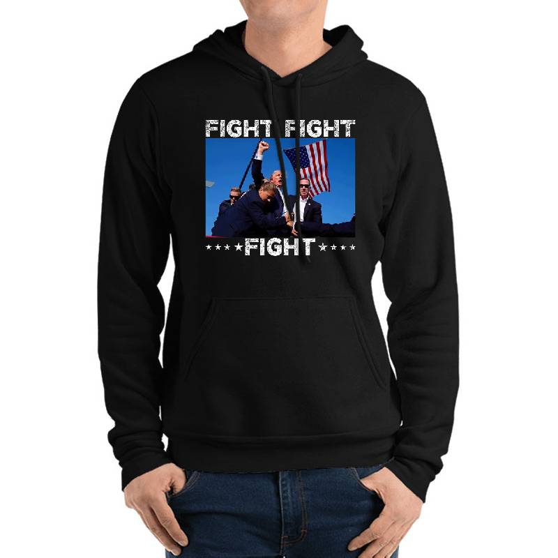 Fight Fight Fight Trump 2024 Vote Trump T-Shirt For Vote 2024, President Election 2024 Gift Premium Flat Bill Snapback Caps