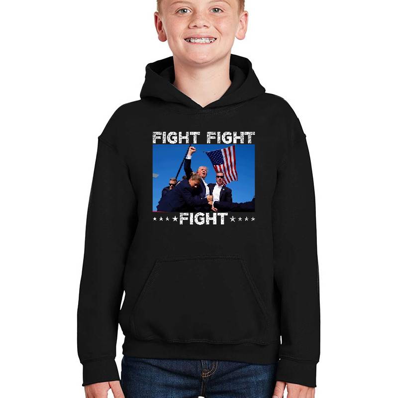 Fight Fight Fight Trump 2024 Vote Trump T-Shirt For Vote 2024, President Election 2024 Gift Premium Flat Bill Snapback Caps