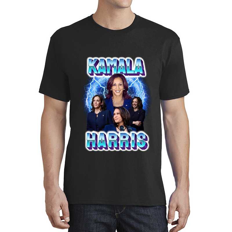 Kamala Harrys 2024 election funny bootleg graphic design  Youth T-Shirts