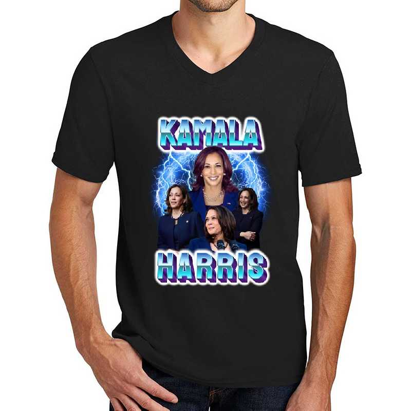 Kamala Harrys 2024 election funny bootleg graphic design  Youth T-Shirts