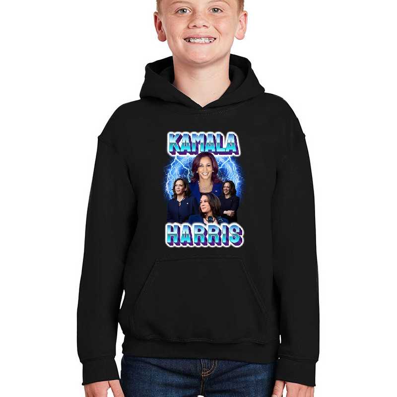 Kamala Harrys 2024 election funny bootleg graphic design  Youth T-Shirts