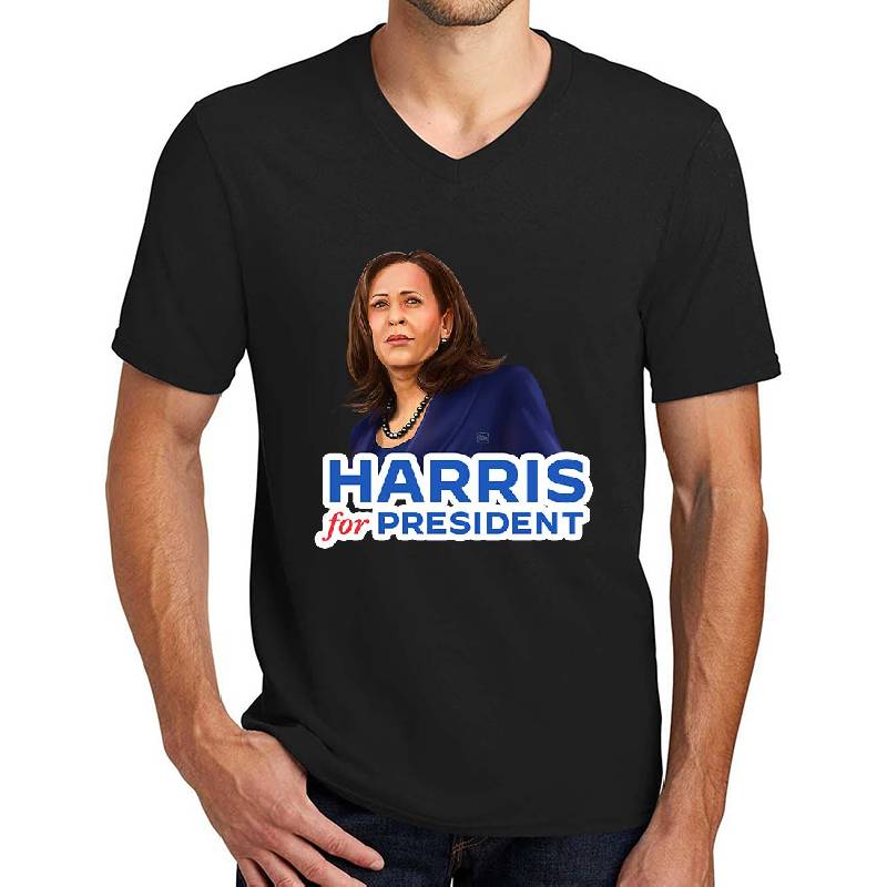 Kamala Harris for President 2024 USA election democrat america political T-shirt Unisex T-shirts