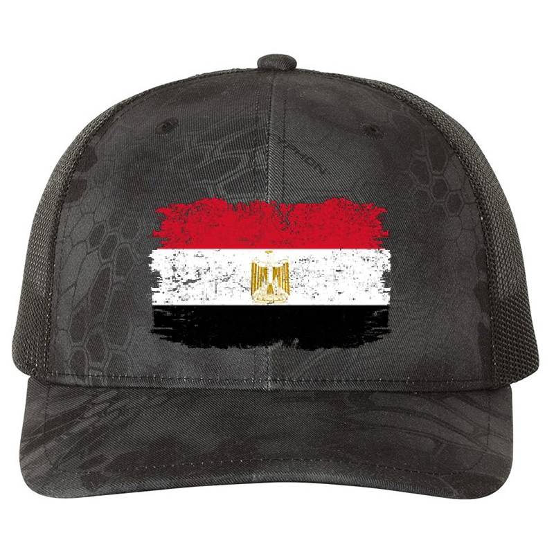 Egypt Country Flag Egypt Country Tourist Egypt Team Premium Flat Bill Snapback Caps