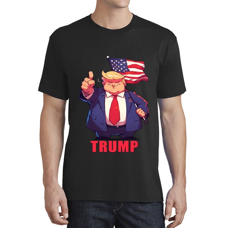 DONALD TRUMP 2024. Unisex V-Neck T-Shirts
